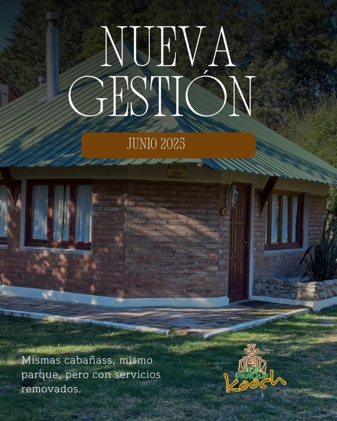 Chalet Ecoparque Kooch Sierra de la Ventana